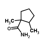 CAS#: 90204-17-4, 1,2-Dimethylcyclopentanecarboxamide