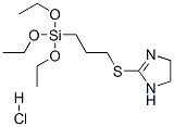 CAS#: 90210-36-9, 4,5-Dihydro-2-[[3-(triethoxysilyl)propyl]thio]-1H-imidazole monohydrochloride