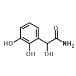 CAS#: 90222-66-5, 2-(2,3-Dihydroxyphenyl)-2-hydroxyacetamide