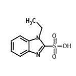 CAS#: 90331-19-4, 1-Ethyl-1H-benzimidazole-2-sulfonic acid