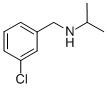 CAS 登录号：90389-89-2， N-(3-氯苄基)-N-异丙基胺