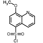 CAS 登录号：90429-62-2， 8-甲氧基-5-喹啉磺酰氯