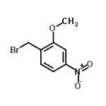 CAS#: 90434-16-5, 1-(Bromomethyl)-2-methoxy-4-nitrobenzene