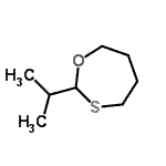 CAS#: 90467-75-7, 2-Isopropyl-1,3-oxathiepane
