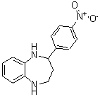 CAS 登录号：904813-76-9， 2-(4-硝基苯基)-2,3,4,5-四氢-1H-1,5-苯并二氮杂卓
