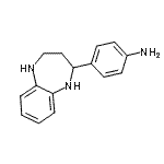 CAS#: 904813-84-9, 4-(2,3,4,5-Tetrahydro-1H-1,5-benzodiazepin-2-yl)aniline