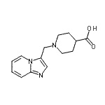 CAS 登录号：904814-21-7， 1-(咪唑并[1,2-a]吡啶-3-基甲基)-4-哌啶羧酸