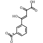CAS 登录号：904814-30-8， (3Z)-4-羟基-4-(3-硝基苯基)-2-氧代-3-丁烯酸