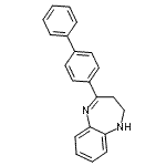 CAS 登录号：904814-66-0， 4-(4-联苯基)-2,3-二氢-1H-1,5-苯并二氮杂卓