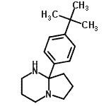 CAS#: 904817-62-5, 8a-[4-(2-Methyl-2-propanyl)phenyl]octahydropyrrolo[1,2-a]pyrimidine