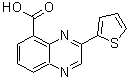 CAS 登录号：904818-54-8， 3-(2-噻吩基)-5-喹喔啉羧酸