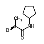 CAS#: 905810-23-3, 2-Bromo-N-cyclopentylpropanamide