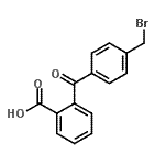 CAS 登录号：90605-05-3， 2-[4-(溴甲基)苯甲酰基]苯甲酸