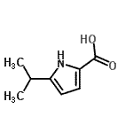 CAS 登录号：90607-16-2， 5-异丙基-1H-吡咯-2-羧酸