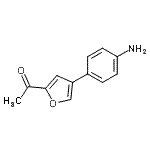 CAS 登录号：906070-63-1， 1-[4-(4-氨基苯基)-2-呋喃基]乙酮