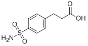 CAS 登录号：90610-69-8， 4-(氨基磺酰基)-苯丙酸