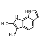 CAS#: 90626-38-3, 6,7-Dimethyl-1,8-dihydroimidazo[4,5-g]indole