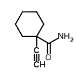 CAS#: 90642-65-2, 1-Ethynylcyclohexanecarboxamide