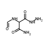 CAS 登录号：906628-58-8， 2-甲酰氨基-3-肼基-3-氧代丙酰胺