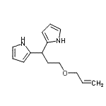 CAS 登录号：906640-83-3， 2,2'-[3-(烯丙氧基)-1,1-丙烷二基]二(1H-吡咯)