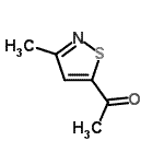 CAS#: 90724-49-5, 1-(3-Methyl-1,2-thiazol-5-yl)ethanone
