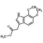 CAS#: 908003-80-5, Methyl (6,7-dimethoxy-1H-indol-3-yl)acetate