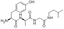 CAS 登录号：90815-77-3， 酪氨酰-D-丙氨酰-N-(3-甲基丁基)甘氨酰胺