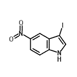 CAS#: 908295-26-1, 3-Iodo-5-nitro-1H-indole