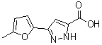 CAS#: 909092-64-4, 3-(5-Methyl-2-furyl)-1H-pyrazole-5-carboxylic acid