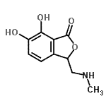 CAS#: 90922-87-5, 6,7-Dihydroxy-3-[(methylamino)methyl]-2-benzofuran-1(3H)-one