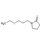 CAS#: 90951-11-4, 1-[3-(Ethylsulfanyl)propyl]-2-pyrrolidinethione
