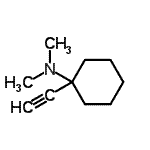 CAS#: 90977-41-6, 1-Ethynyl-N,N-dimethylcyclohexanamine