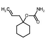 CAS#: 90978-25-9, 1-Allylcyclohexyl carbamate