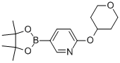 CAS#: 910036-98-5, 2-(Tetrahydropyran-4-yloxy)pyridine-5-boronic acid, pinacol ester