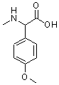 CAS#: 91012-98-5, (4-Methoxyphenyl)(methylamino)acetic acid