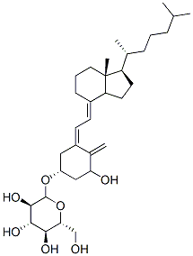 CAS#: 91037-29-5, 1-Hydroxyvitamin D3 3-D-Glucopyranoside