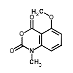 CAS#: 91105-97-4, 5-methoxy-1-methyl-3,1-benzoxazine-2,4-dione