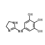 CAS#: 91147-42-1, 5-(4,5-Dihydro-1H-imidazol-2-ylamino)-1,2,3-benzenetriol