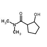 CAS#: 911793-17-4, 2-Hydroxy-N,N-dimethylcyclopentanecarboxamide