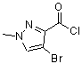CAS 登录号：912569-70-1， 4-溴-1-甲基-1H-吡唑-3-甲酰氯