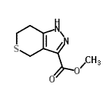 CAS#: 912635-72-4, Methyl 1,4,6,7-tetrahydrothiopyrano[4,3-c]pyrazole-3-carboxylate