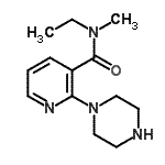 CAS#: 912761-62-7, N-Ethyl-N-methyl-2-(1-piperazinyl)nicotinamide