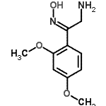 CAS 登录号：912762-79-9， (2Z)-2-(2,4-二甲氧基苯基)-2-(羟基亚胺)乙胺