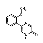 CAS#: 912763-39-4, 5-(2-Methoxyphenyl)-2(1H)-pyrazinone