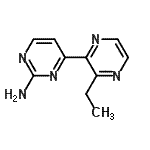 CAS#: 913322-74-4, 4-(3-Ethyl-2-pyrazinyl)-2-pyrimidinamine