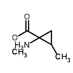 CAS 登录号：91366-09-5， 甲基1-氨基-2-甲基-环丙烷-1-羧酸酯