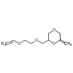 CAS#: 913813-81-7, 2-Methylene-6-{[2-(vinyloxy)ethoxy]methyl}-1,4-dioxane