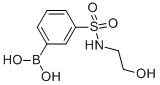 CAS 登录号：913835-57-1， B-[3-[[(2-羟基乙基)氨基]磺酰基]苯基]-硼酸