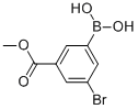 CAS 登录号：913835-87-7， 3-硼酸基-5-溴-苯甲酸 1-甲基酯