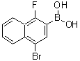 CAS 登录号：913836-09-6， (4-溴-1-氟-2-萘基)硼酸